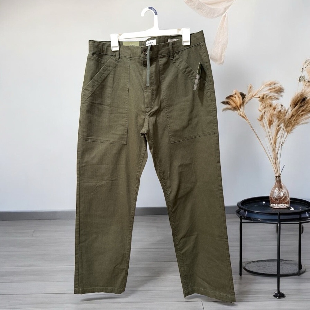 Olive Green Cargo Pants for Men